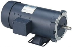 Leeson - 1 Max hp, 3,450 Max RPM, Electric AC DC Motor - 115, 208, 230 V Input, Single Phase, 56 Frame - Top Tool & Supply