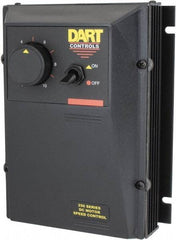 Dart Controls - 2 Max hp, 30 Max RPM, Electric AC DC Motor - 120, 240 V Input - Top Tool & Supply