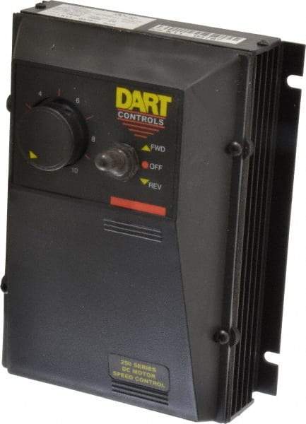 Dart Controls - 2 Max hp, 30 Max RPM, Electric AC DC Motor - 120, 240 V Input - Top Tool & Supply