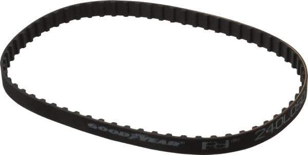 Continental ContiTech - Section L, 1/2" Wide, Timing Belt - Helanca Weave Stretch Nylon, L Series Belts Positive Drive, No. 240L - Top Tool & Supply