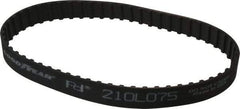 Continental ContiTech - Section L, 3/4" Wide, Timing Belt - Helanca Weave Stretch Nylon, L Series Belts Positive Drive, No. 210L - Top Tool & Supply