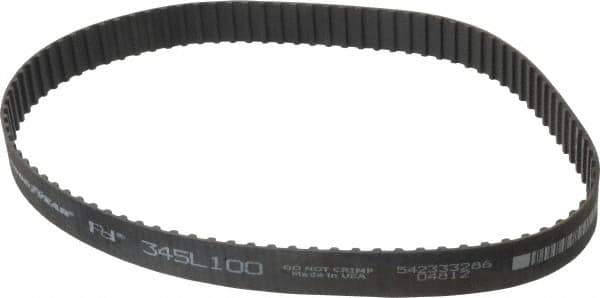 Continental ContiTech - Section L, 1" Wide, Timing Belt - Helanca Weave Stretch Nylon, L Series Belts Positive Drive, No. 345L - Top Tool & Supply