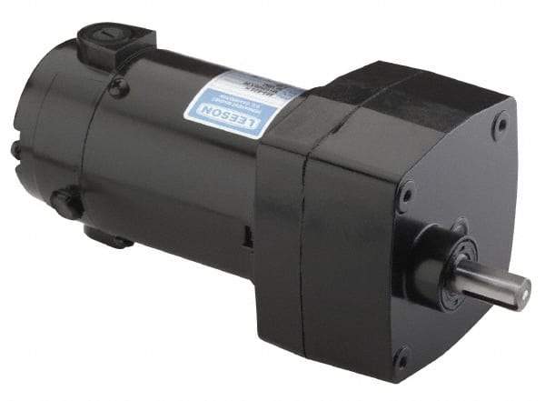 Leeson - 1/15 Max hp, 9 Max RPM, Electric AC DC Motor - 115 V Input, Single Phase, 31 Frame - Top Tool & Supply