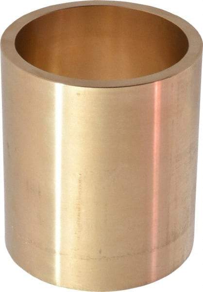 Made in USA - 3" Inside x 3-1/2" Outside Diam, Cast Bronze Sleeve Bearing - 4" OAL - Top Tool & Supply