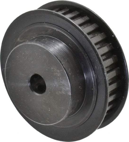 Power Drive - 30 Tooth, 5/16" Inside x 1.89" Outside Diam, Timing Belt Pulley - 1/4, 3/8" Belt Width, 1.91" Pitch Diam, Steel & Cast Iron - Top Tool & Supply