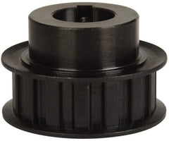 Power Drive - 15 Tooth, 3/4" Inside x 1.76" Outside Diam, Timing Belt Pulley - 1/2" Belt Width, 1.79" Pitch Diam, Steel & Cast Iron - Top Tool & Supply