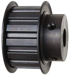 Power Drive - 14 Tooth, 5/8" Inside x 2.174" Outside Diam, Timing Belt Pulley - 3/4, 1" Belt Width, 2.228" Pitch Diam, Steel & Cast Iron - Top Tool & Supply