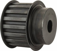 Power Drive - 18 Tooth, 3/4" Inside x 2.811" Outside Diam, Timing Belt Pulley - 1-1/2" Belt Width, 2.865" Pitch Diam, Steel & Cast Iron - Top Tool & Supply