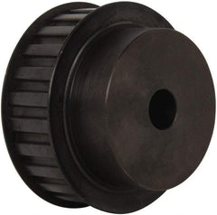 Power Drive - 24 Tooth, 3/4" Inside x 3.766" Outside Diam, Timing Belt Pulley - 3/4, 1" Belt Width, 3.82" Pitch Diam, Steel & Cast Iron - Top Tool & Supply