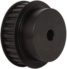 Power Drive - 28 Tooth, 3/4" Inside x 4.402" Outside Diam, Timing Belt Pulley - 3/4, 1" Belt Width, 4.456" Pitch Diam, Steel & Cast Iron - Top Tool & Supply