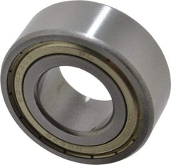 Tritan - 30mm Bore Diam, 62mm OD, Double Shield Angular Contact Radial Ball Bearing - 23.8mm Wide, 2 Rows, Round Bore, 4,600 Lb Static Capacity, 6,400 Lb Dynamic Capacity - Top Tool & Supply