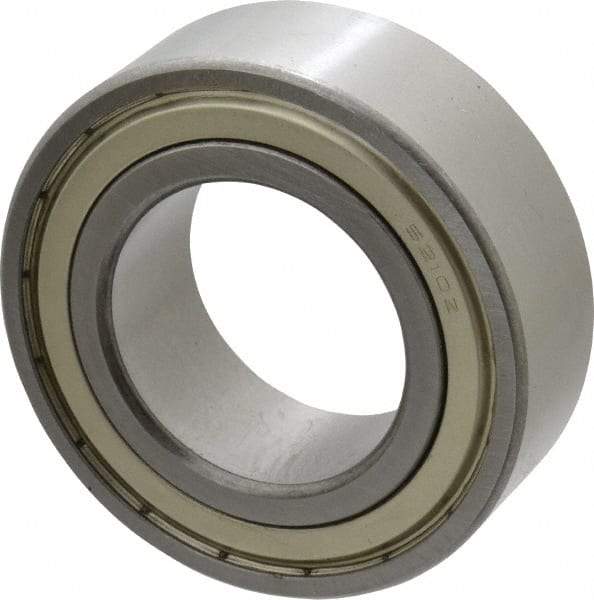 Tritan - 50mm Bore Diam, 90mm OD, Double Shield Angular Contact Radial Ball Bearing - 30.2mm Wide, 2 Rows, Round Bore, 9,400 Lb Static Capacity, 11,500 Lb Dynamic Capacity - Top Tool & Supply