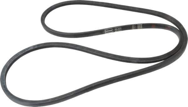 Value Collection - Section 5L, 88" Outside Length, V-Belt - Rubber, Fractional HP, No. 5L880 - Top Tool & Supply