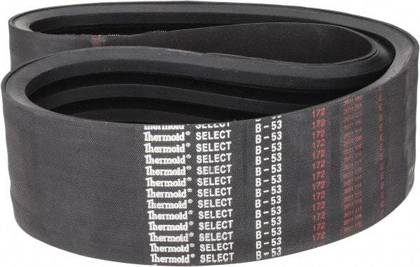 Value Collection - Section B, V-Belt - Neoprene Rubber, Classic Banded, No. B-53 - Top Tool & Supply