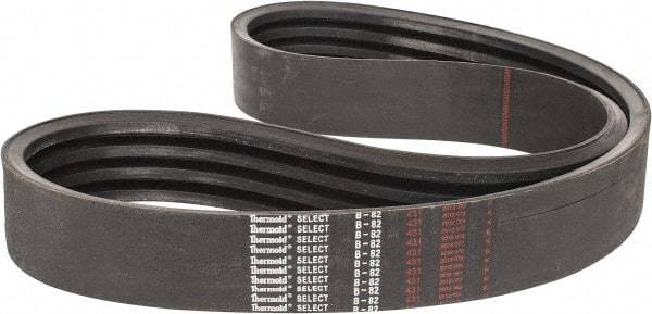 Value Collection - Section B, V-Belt - Neoprene Rubber, Classic Banded, No. B-82 - Top Tool & Supply