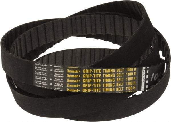 Value Collection - Section H, Timing Belt - Neoprene Rubber, Series H, No. 1100H100 - Top Tool & Supply