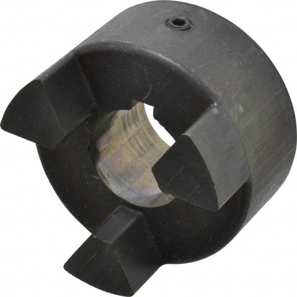 Lovejoy - 1-5/8" Max Bore Diam, Flexible Hub Coupling - 3-3/4" OD, 4-1/2" OAL, Sintered Iron - Top Tool & Supply