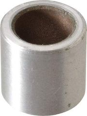 Pacific Bearing - 1/2" Inside x 3/4" Outside Diam, Aluminum Anti-Friction Sleeve Bearing - 1" OAL - Top Tool & Supply