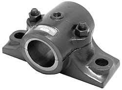 Made in USA - 3-3/4" OALSplit Bearing - Cast Iron - Top Tool & Supply