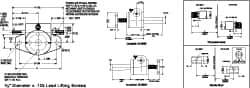 Duff-Norton - 1/2 Ton Capacity, 12" Lift Height, Inverted Mechanical Screw Actuator - Top Plate - Top Tool & Supply