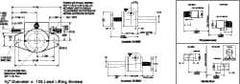 Duff-Norton - 1/2 Ton Capacity, 9" Lift Height, Upright Mechanical Screw Actuator - Top Plate - Top Tool & Supply