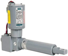 Duff-Norton - 6" Stroke Len, 25% Duty Cycle, 115 Volt, Linear Electromechanical Actuator with Limit Switch - AC Input, 0.58" per Second, 500 Lb Capacity - Top Tool & Supply