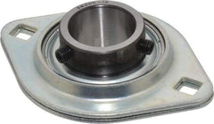 Value Collection - 3-3/4" OAL2-Bolt Flange - 1700 Lb Dyn Cap, Steel - Top Tool & Supply