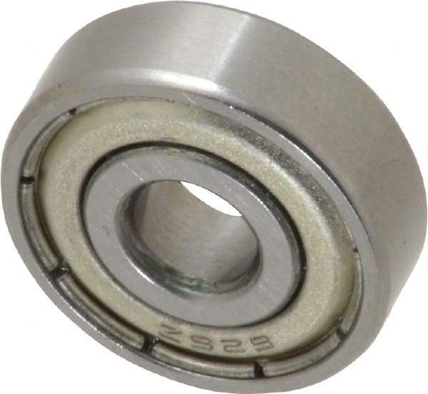 Tritan - 6mm Bore Diam, 19mm OD, Double Shield Deep Groove Radial Ball Bearing - 6mm Wide, 1 Row, Round Bore, 200 Lb Static Capacity, 530 Lb Dynamic Capacity - Top Tool & Supply