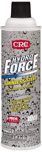 CRC - 20 Fluid Ounce Metal Cleaner - Aerosol - Top Tool & Supply