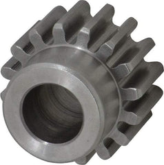 Browning - 12 Pitch, 1.333" Pitch Diam, 16 Tooth Spur Gear - 5/8" Bore Diam, 1-1/16" Hub Diam, Steel - Top Tool & Supply