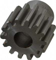 Browning - 10 Pitch, 1.4" Pitch Diam, 14 Tooth Spur Gear - 5/8" Bore Diam, 1-7/64" Hub Diam, Steel - Top Tool & Supply