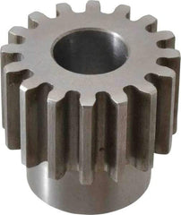 Browning - 10 Pitch, 1.6" Pitch Diam, 16 Tooth Spur Gear - 3/4" Bore Diam, 1-5/16" Hub Diam, Steel - Top Tool & Supply
