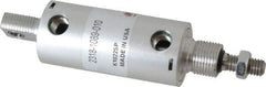 ARO/Ingersoll-Rand - 1" Stroke x 1-1/8" Bore Double Acting Air Cylinder - 1/8 Port, 3/8-16 Rod Thread - Top Tool & Supply