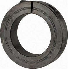 Climax Metal Products - 50mm Bore, Steel, One Piece Clamp Collar - 3-1/8" Outside Diam - Top Tool & Supply