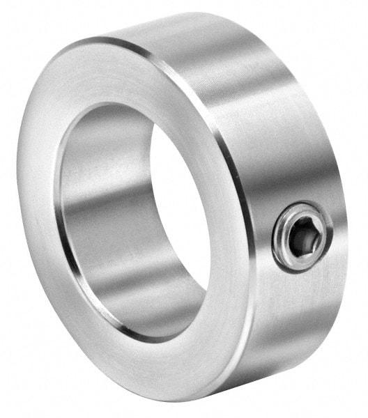 Climax Metal Products - 4-3/16" Bore, Steel, Set Screw Shaft Collar - 5-1/2" Outside Diam, 1-1/8" Wide - Top Tool & Supply