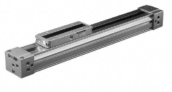 SMC PNEUMATICS - 6" Stroke x 3/8" Bore Double Acting Air Cylinder - 10-32 Port - Top Tool & Supply