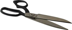 Wiss - 5" LOC, 10-3/8" OAL Bent Upholstery, Carpet, Drapery & Fabric Shears - Offset Handle, For Carpet, Drapery, Upholstery - Top Tool & Supply