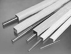 Thomson Industries - 40mm Diam, 6' Long, Steel Standard Round Linear Shafting - 60-65C Hardness, 1.5748/1.5743 Tolerance - Top Tool & Supply