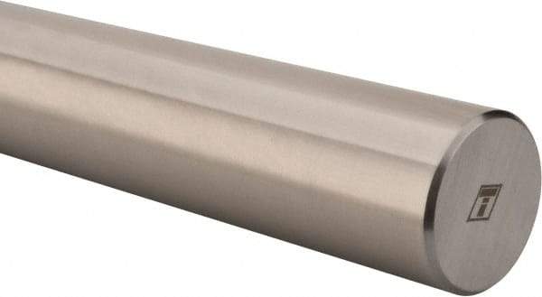 Thomson Industries - 1-1/4" Diam, 18" Long, Steel Standard Round Linear Shafting - 60-65C Hardness, .9995/.9990 Tolerance - Top Tool & Supply