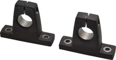 Thomson Industries - 3/4" Diam, Malleable Iron Alloy Shaft Support - Plain Shafting - Top Tool & Supply