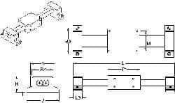 Thomson Industries - Manually Driven Linear Motion System - 36" Long x 2.13" Wide - Top Tool & Supply