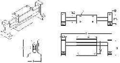 Thomson Industries - Manually Driven Linear Motion System - 24" Long x 4" Wide - Top Tool & Supply