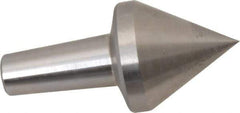 Riten - 2MT & 3MT Taper, 1" Point Diam, Hardened Tool Steel Lathe Standard Point - 1-3/16" OAL - Top Tool & Supply