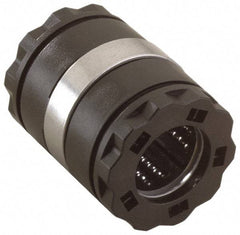 Thomson Industries - 30mm ID, Open Linear Bearing without Integral Wipers - 1.85" Overall Height, 47mm OD - Top Tool & Supply