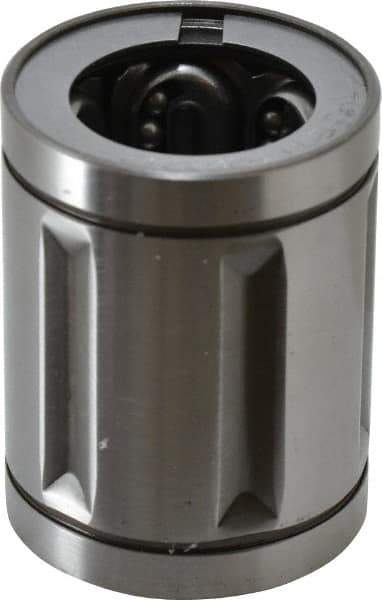 Thomson Industries - 1-1/4" ID, 520 Lb Dynamic Load Capacity, Closed Linear Bearing - 2" OD - Top Tool & Supply