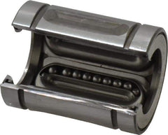 Thomson Industries - 3/4" Inside Diam, 200 Lbs. Dynamic Capacity, Open Linear Bearing - Top Tool & Supply