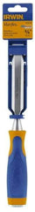 Irwin - 10-1/4" OAL x 3/4" Blade Width Wood Chisel - ProTouch Handle - Top Tool & Supply