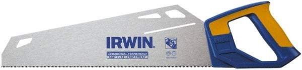 Irwin - 15" Blade Handsaw - High Density Resin Handle, High-Density Resin - Top Tool & Supply