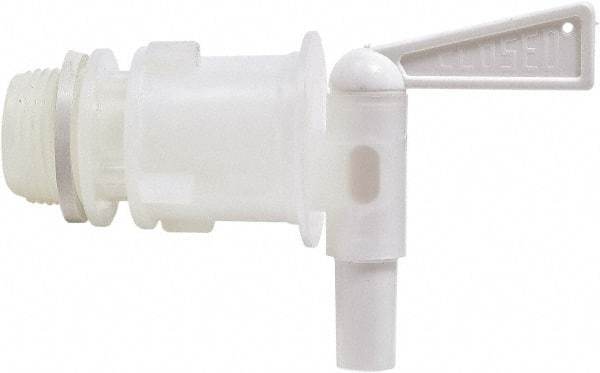 Dynalon Labware - Spigot - Polyethylene, White, 2.4" Diam - Top Tool & Supply