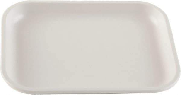 Dynalon Labware - 7-7/8" Long x 5-7/8" Wide x 13/16" Deep General Purpose Tray - High-Impact Polystyrene - Top Tool & Supply